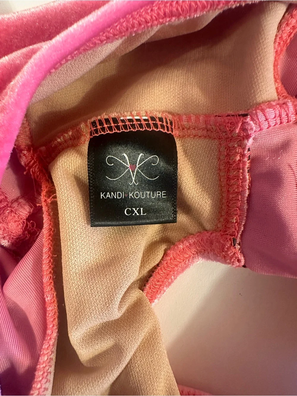 Kandi Kouture AXS Pink Velvet SET